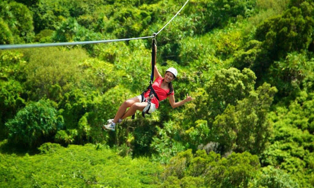 Shaka Zipline Kauai